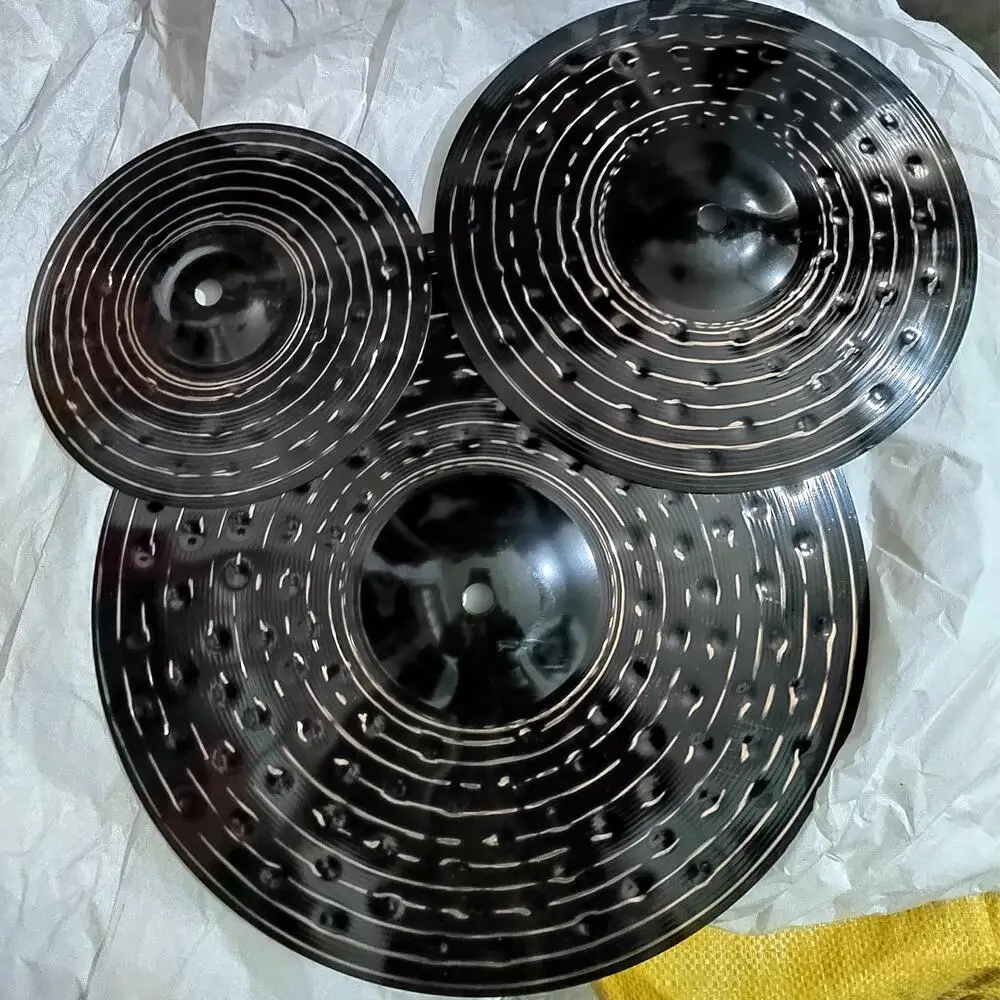 DARK MOON  SERIES CYMBAL SET  14'HIHAT+16' CRASH+18' CRASH+20' RIDE