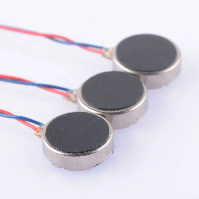 Permanent Magnet 3v 15000rpm Micro Brushless Dc coin vibration Motor for massage