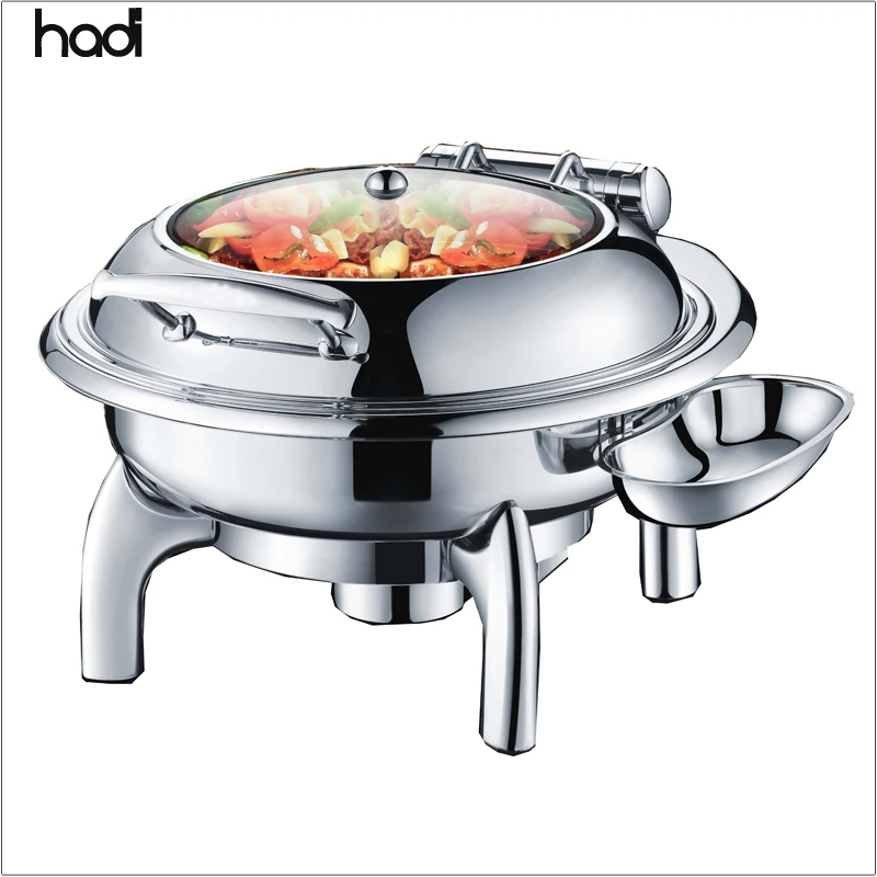 Новейшая прямоугольная гидравлическая посуда для жарки Hadi Rolltop отелей и ресторанов продажа подогревателя еды на Филиппинах