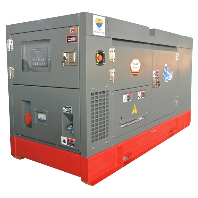 3 phase 30KVA Soundproof diesel generator with brand engine for sale