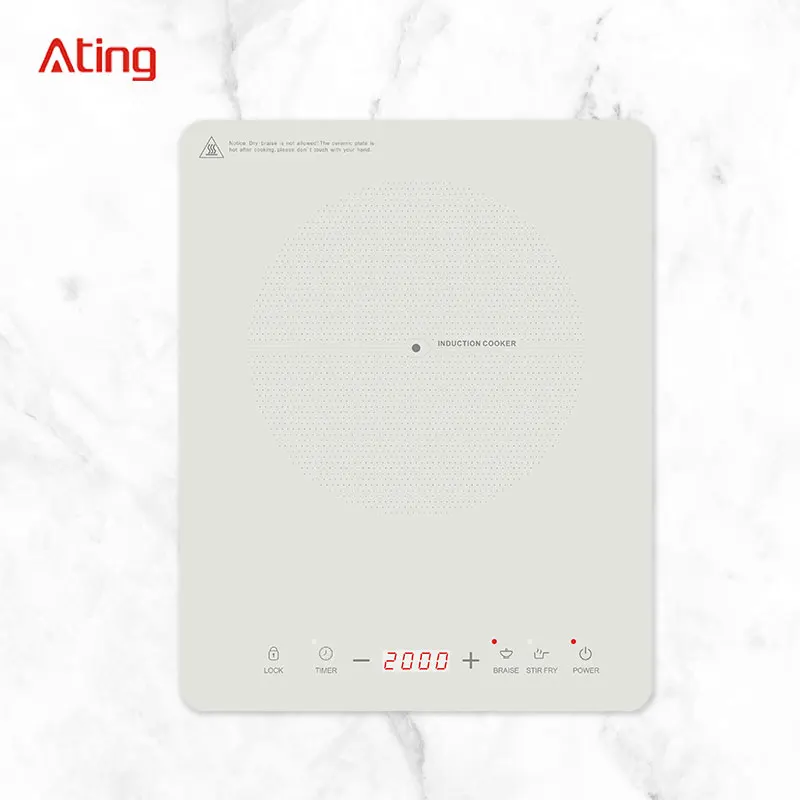 Hot sale Gray induction stove IH-F20M-B hob touch electric cooktop Single Induction cooker