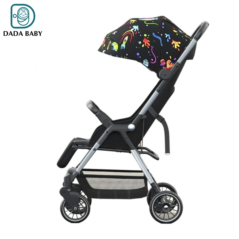 Oem Arabasi Auto Fold Pushchair Poussette Bebe Compact Carriage Automatic Travel Pram 2 In 1 Lightweight Stroller For Baby