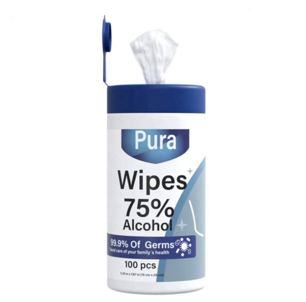 
MEIFAN OEM & ODM Manufacturer cotton non-woven fabric 70% 75% cleaning wet wipes with good price 