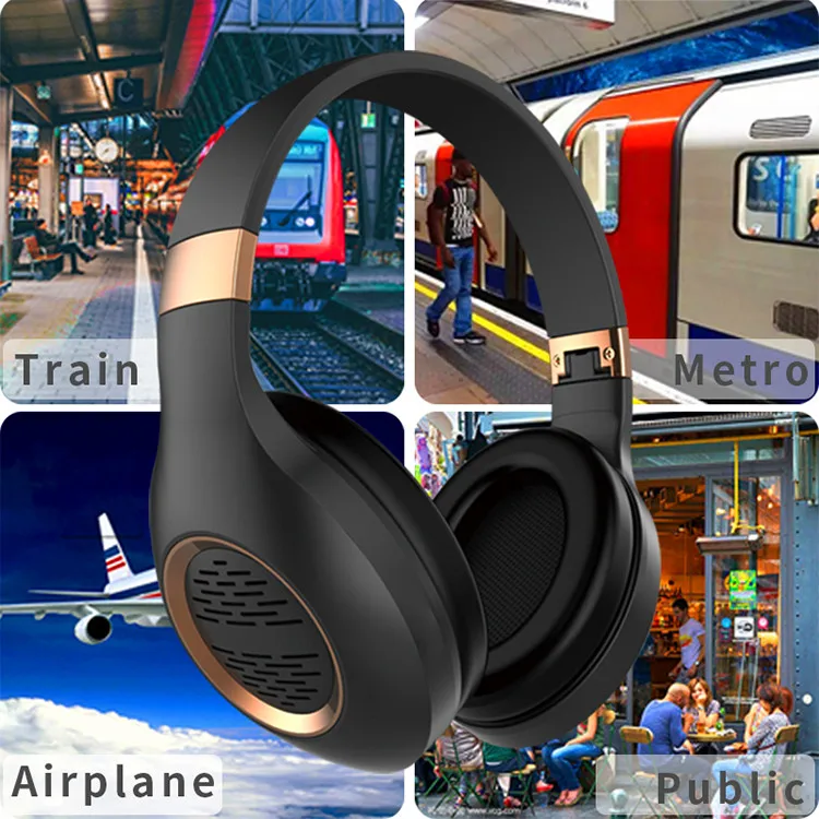 China Products Manufacturers Wholesale Head phones Bluetooth Headphones Wireless Head set For Travel Work