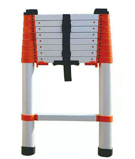 2.6M Aluminium Extension Retractable Folding telescopic ladder with en131