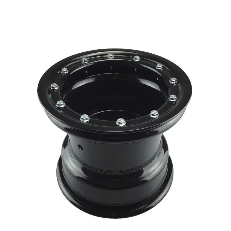 Replacement 8x8 ATV Beadlock Wheels, Double Bolt Pattern Spun Aluminum Wheels