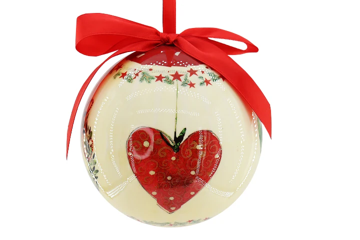 Wholesale Price 4pcs 100mm polyfoam ball Hanging Christmas Ornaments Plastic Bauble Christmas Ball For Christmas Tree Decoration