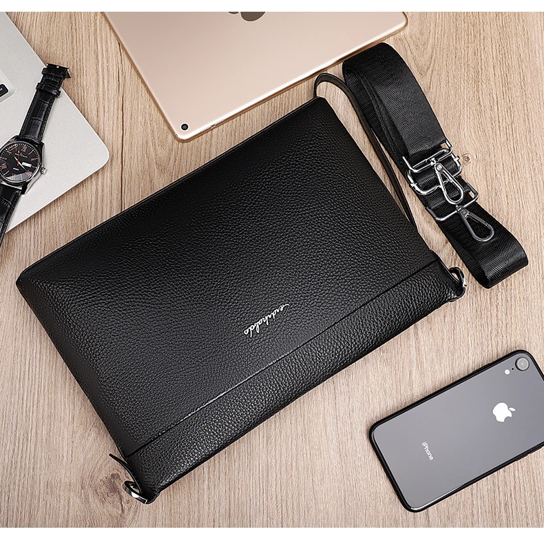 Мужская сумка-клатч из воловьей кожи