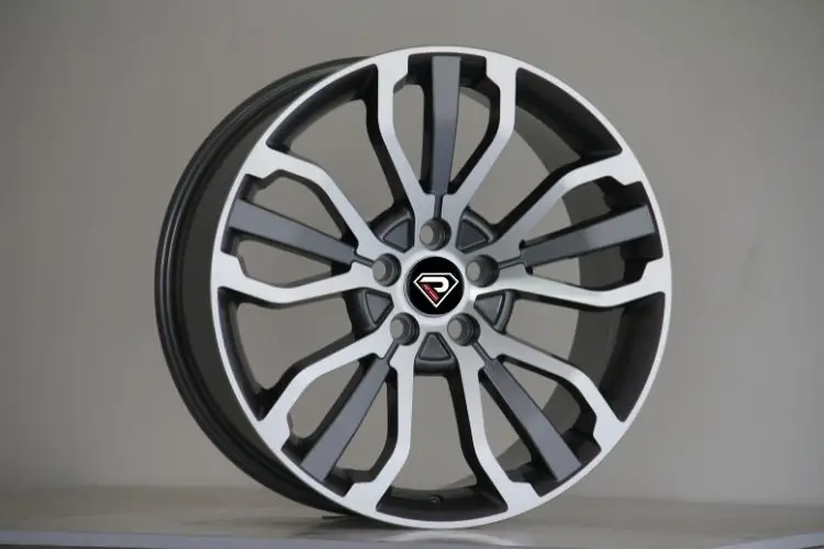 WHEELSHOME 796 SVR Velar 5 Sport Spokes Gunmetal Machined Face alloy wheel