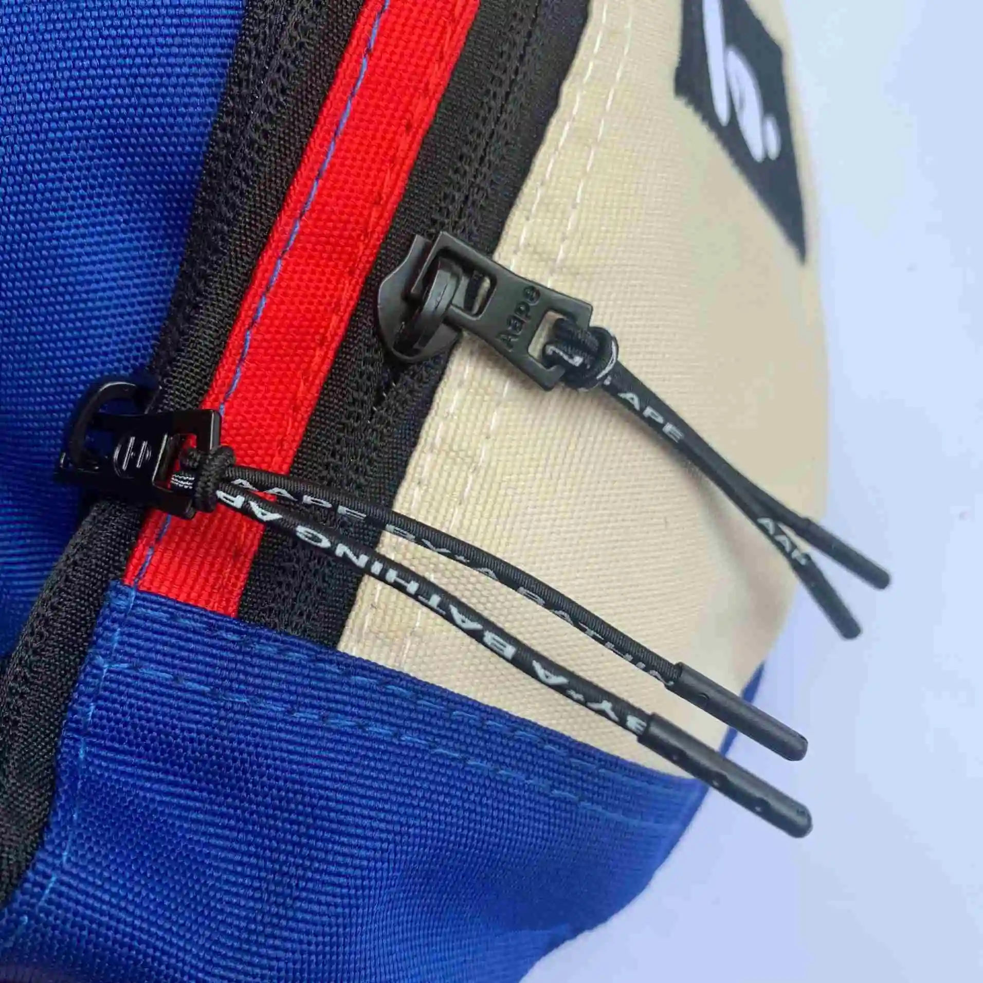 2022 Factory Wholesale Zipper Fanny Pack Waist Belt Patchwork Bape Bags for Men