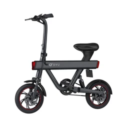 DYU V1 36V 250W Motor 10AH Battery Special Design comfortable saddle Long Range Mini E-Bike Electric