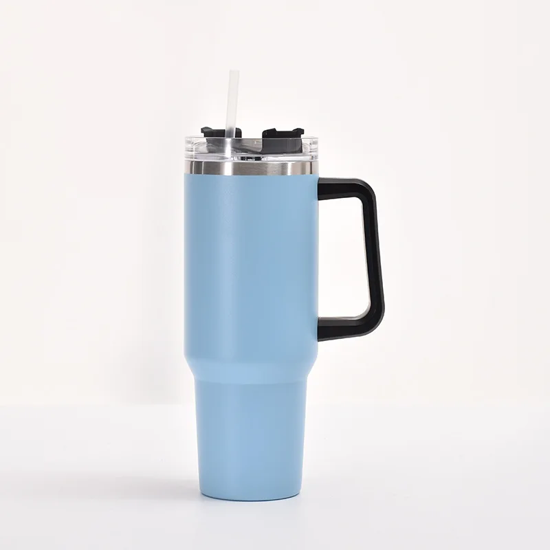 New Creative Custom LOGO Thermos Umbreakable Coffee Mug Stainless Steel Water Cup Soup Mugs With Lid