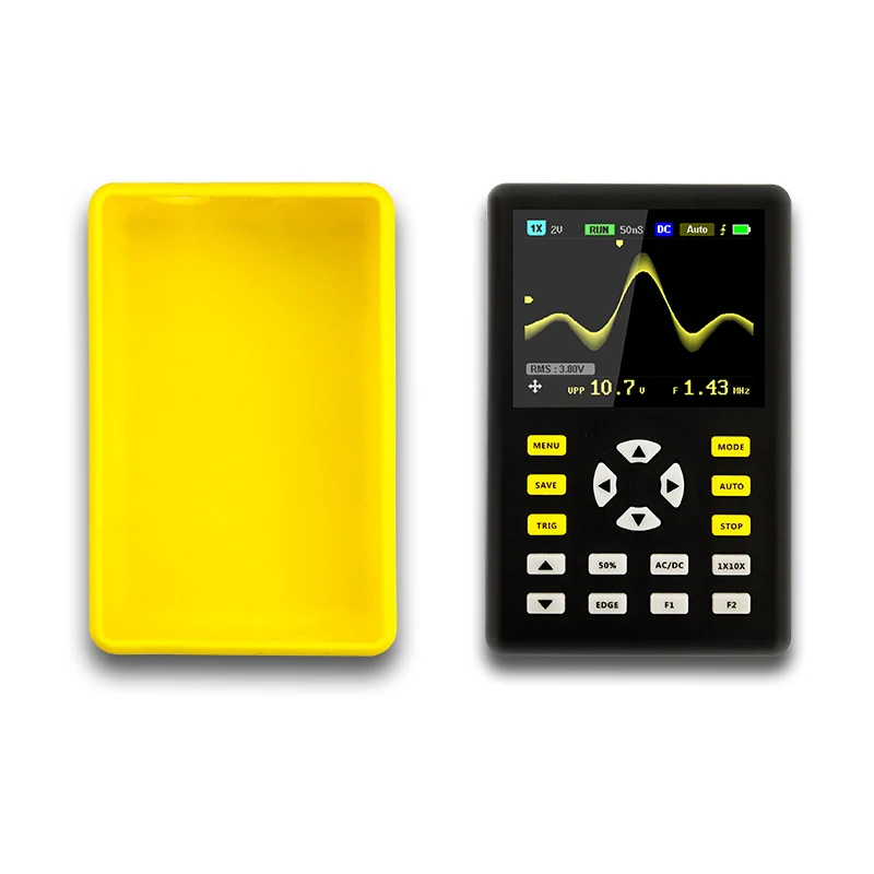 FNIRSI-5012H 2.4-inch Screen Digital Oscilloscope 500MS/s Sampling Rate 100MHz Analog Bandwidth Support Waveform Storage