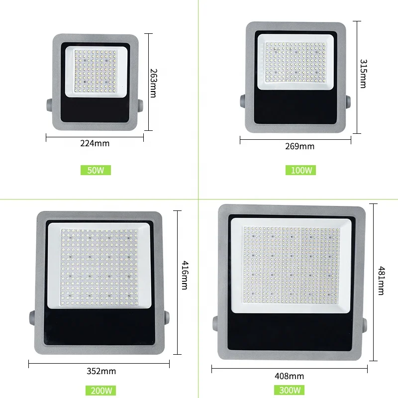 Warranty 3 year 5 years 10w 20w 30w 60w 80w 120w 250w 250w 350w 400w 500w full watt 100% high power SMD 2835 Led Flood Light