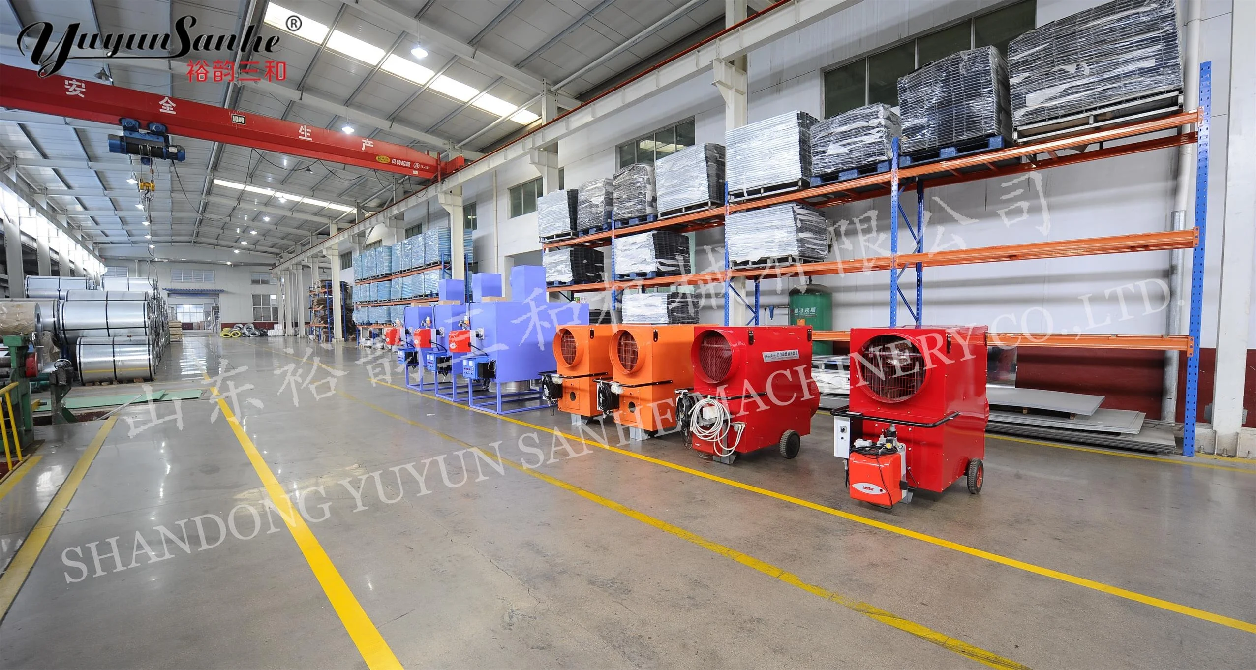 natural gas air heater for chicken farm heating