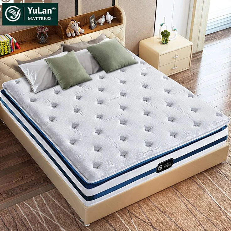 Bonnel Coil Medium Firm Rebond  200 90 King Size Foundat Bed Pocket Spring Mattress