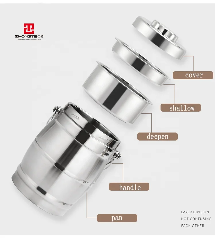 Stainless steel lunch box vacuum heat preservation lunch box