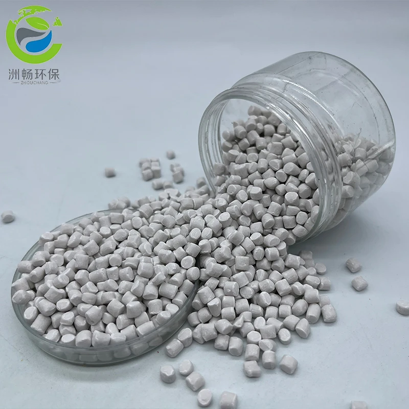 High quality white color Caco3 compound filler masterbatch