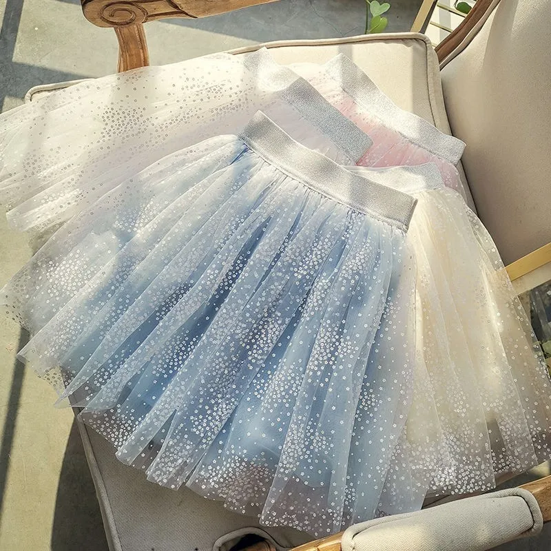 Hot Sale Soft Tulle Skirt For Baby Girls Dancing Girls Tutu Skirts Mini Kids Girl Tutu Skirt
