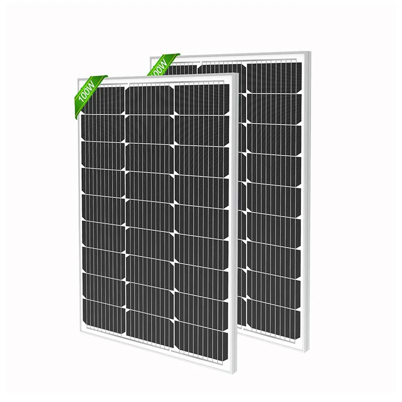 Customized 12V 20V 24V 30V 40V 100W 200W Mono Glass Photovoltaic panels Mono Half Cell Pv Solar Modules Photovoltaic Panels