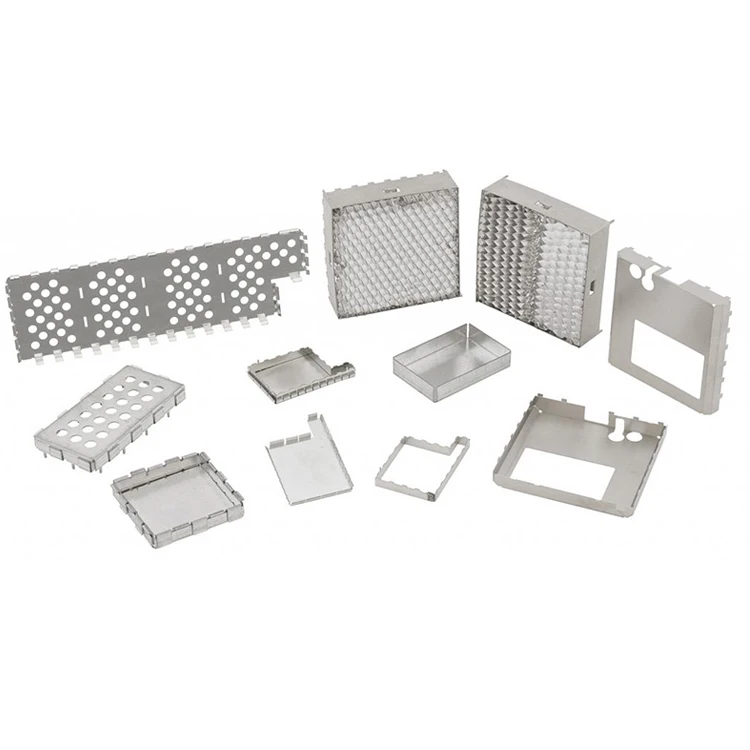 ISO9001 Custom Soldering Nickel Silver Tinplate EMI Shielding Cabinet