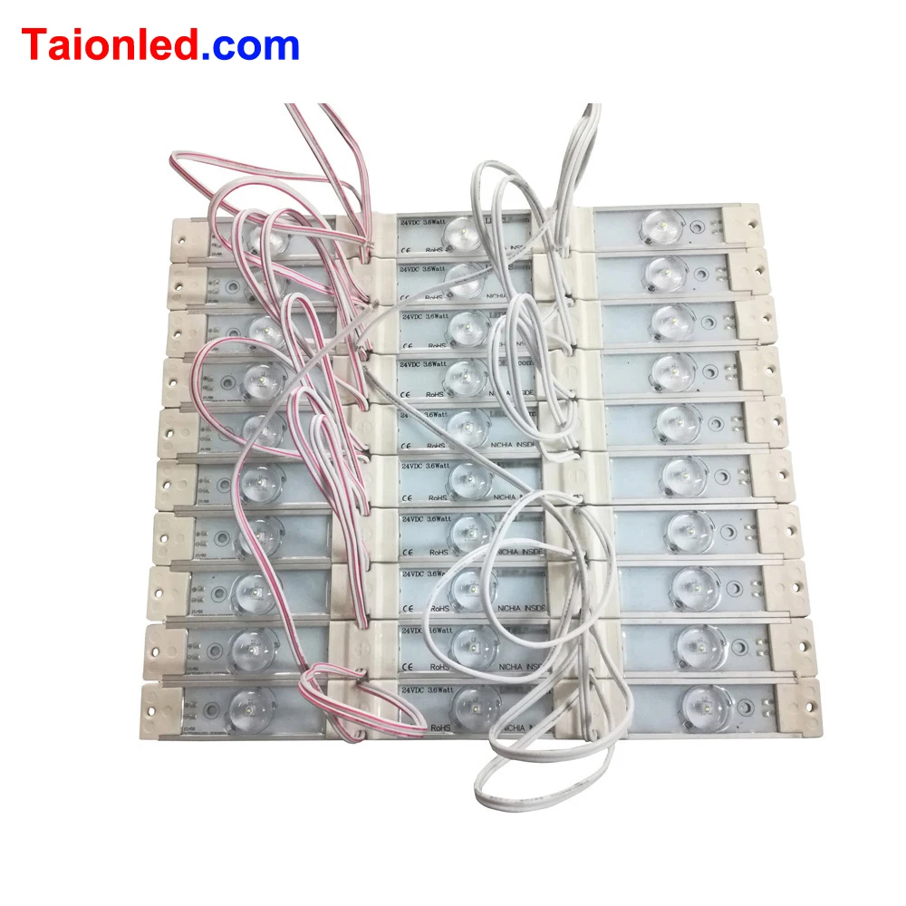 5 years warranty CE ROHS 24vdc 3.6w 360lm backlight led module bar for sign board led strips Backlight for Slim lightbox
