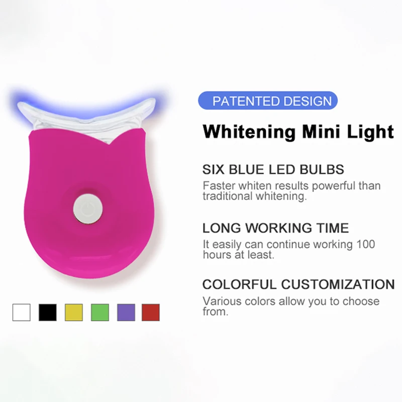 Luxsmile Whitening System Wireless Private Label Whiting Teeth Blue Led Whiten Tooth Home Use Peroxide Gel Kit Whitener Teeth