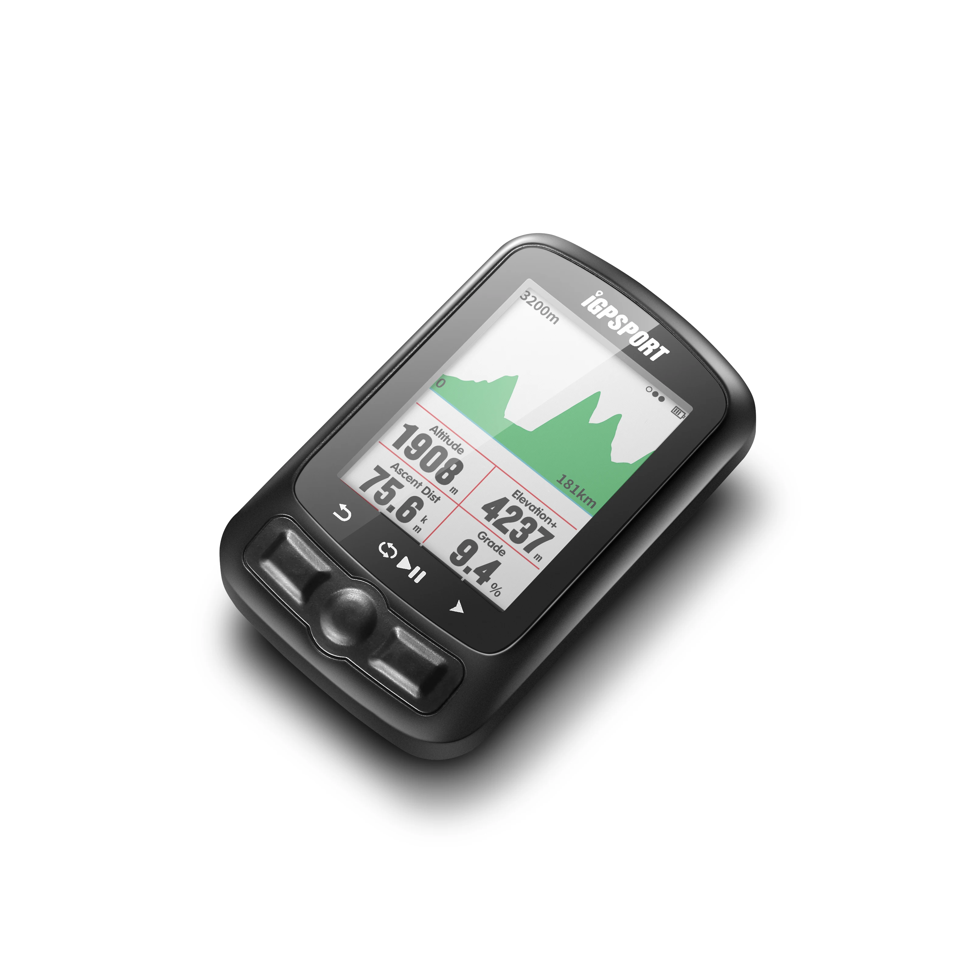 
iGS618 GPS bicycle computer can be used with bike speedometer for bike trainer 