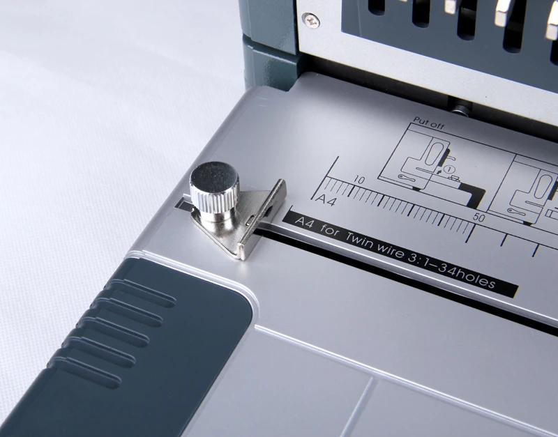 Munlifunction Electric book binding machine and hole punching machine with different punch moulds