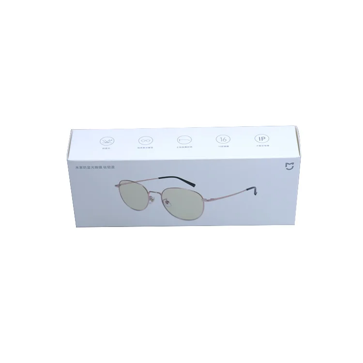 Wholesale Soft Paper Glasses Packaging Box Case Custom Logo Cardboard Boxes For Glasses