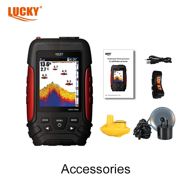 LUCKY FL168LIC-WT fish seeker dual use fishing alarm fishfinder fishing equipment