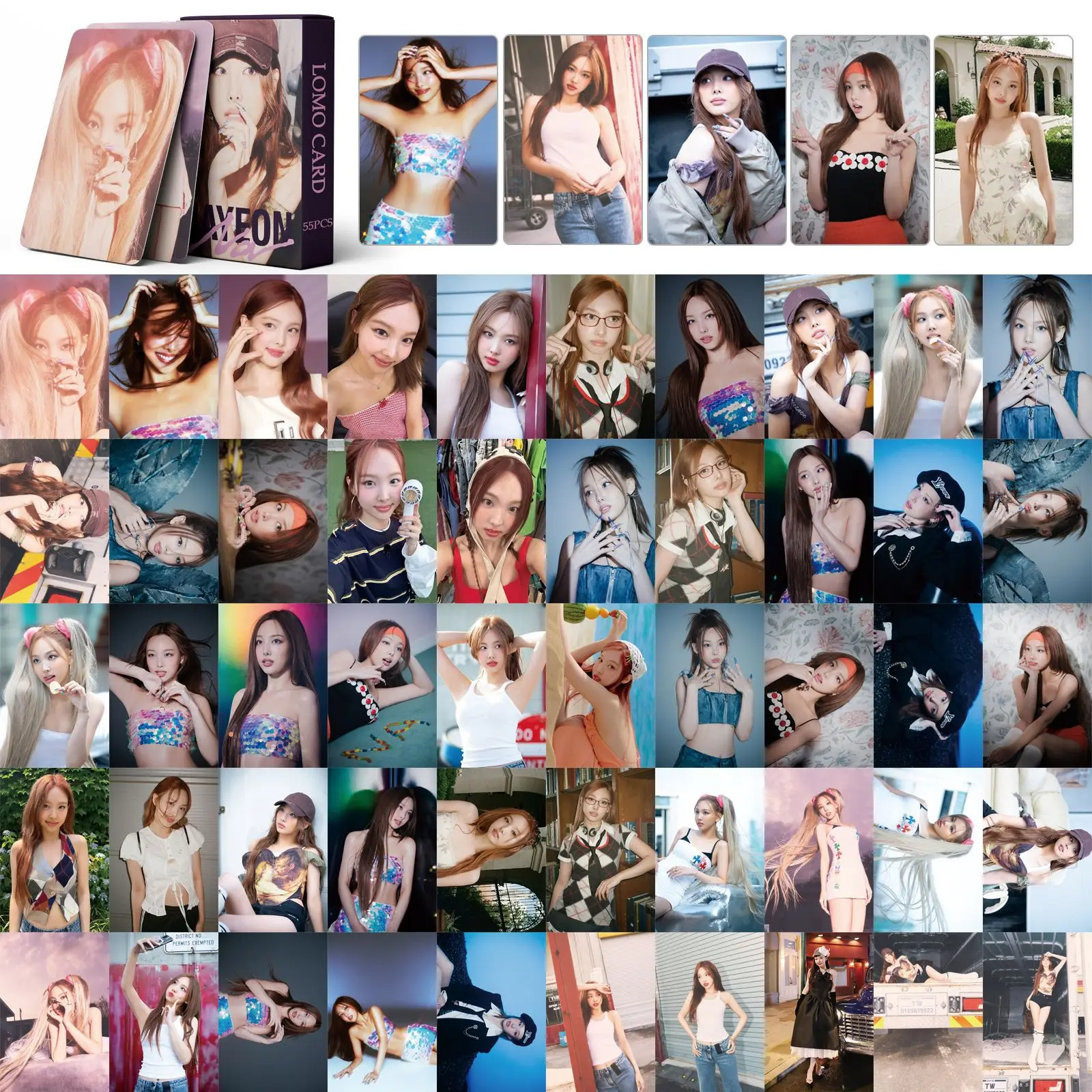 55 шт./набор фотокарточки KPOP RIIZE RIIZING