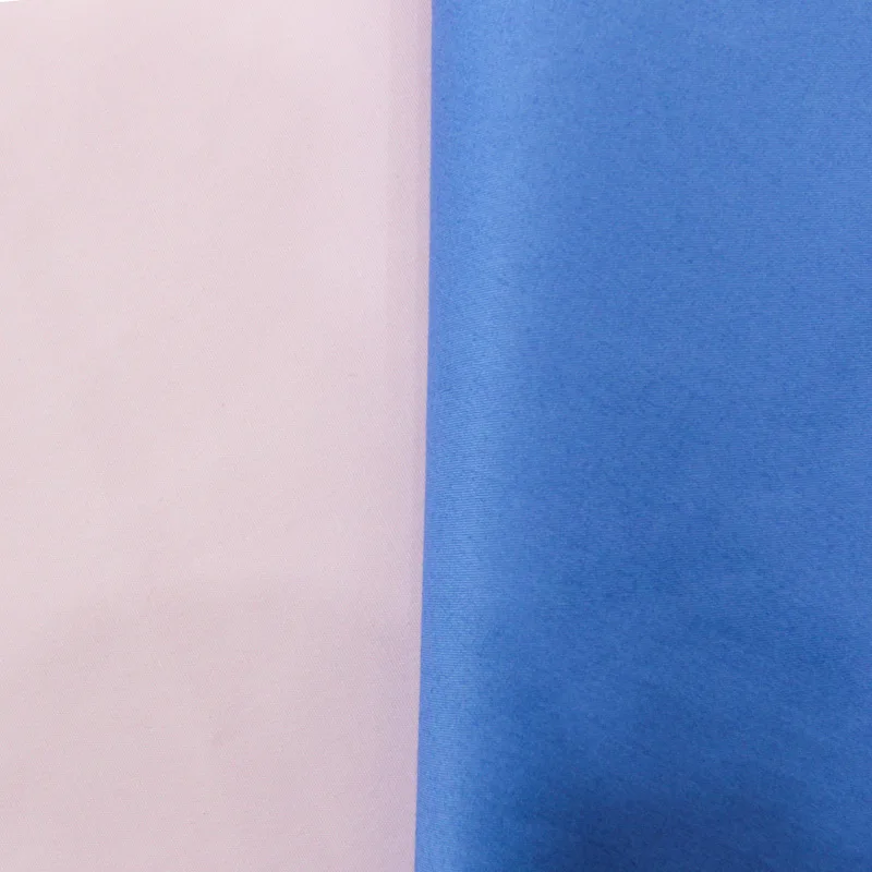 Фабричная ткань Yilong лидер продаж тканая однотонная из полиэстера хлопка поплина высокой плотности для