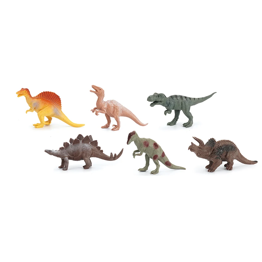 Small Emulational Dinosaur Toys Plastic Dinosaur Model Action Figures Educational Toys For Kids Birthday Festival Gift