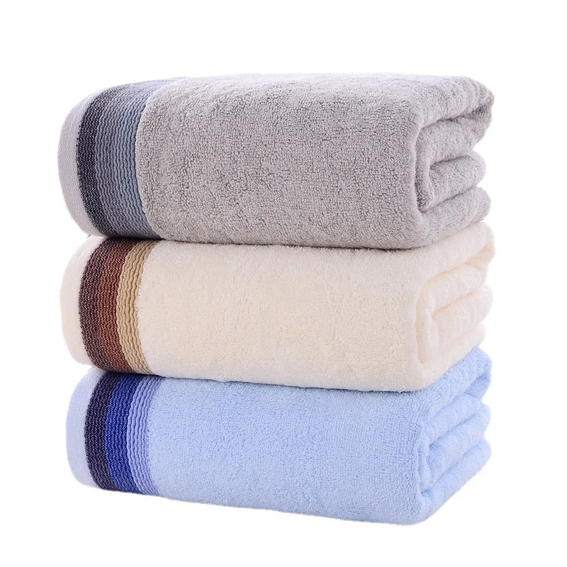 Cheap Price 100% Bamboo Soft Plain Bath Towel  Beach Towels For Guest Shower