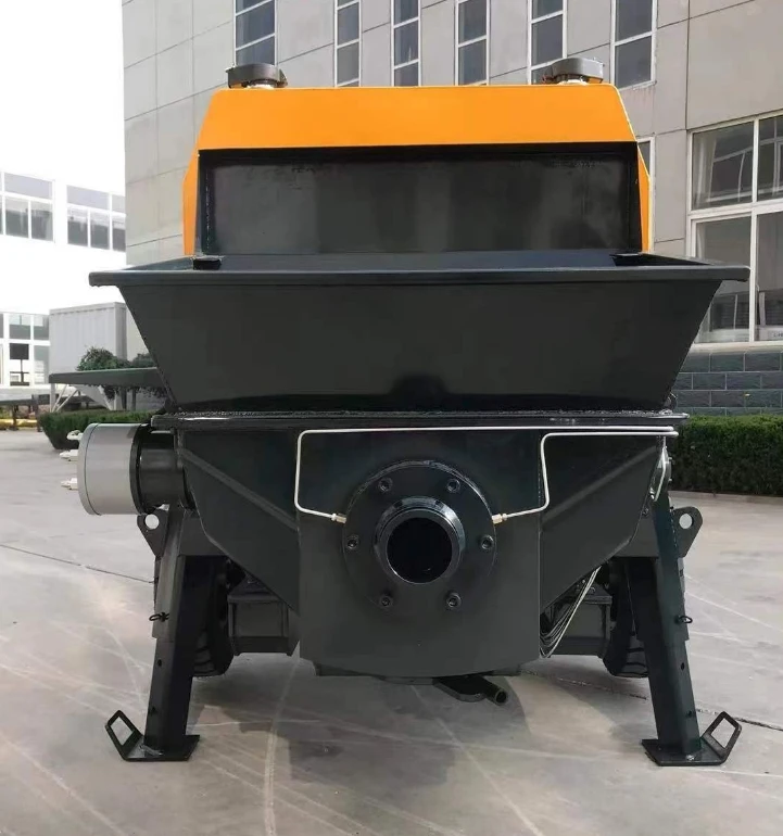 Factory supply operation easily stationary diesel concrete pump for house building portable concrete pump price