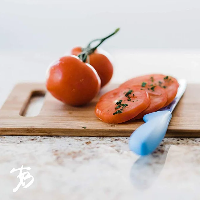 Комплект из 2 предметов высокого качества кухонный нож органический натуральный Экстра большой Оптом бамбуковая разделочная доска с сок Groove