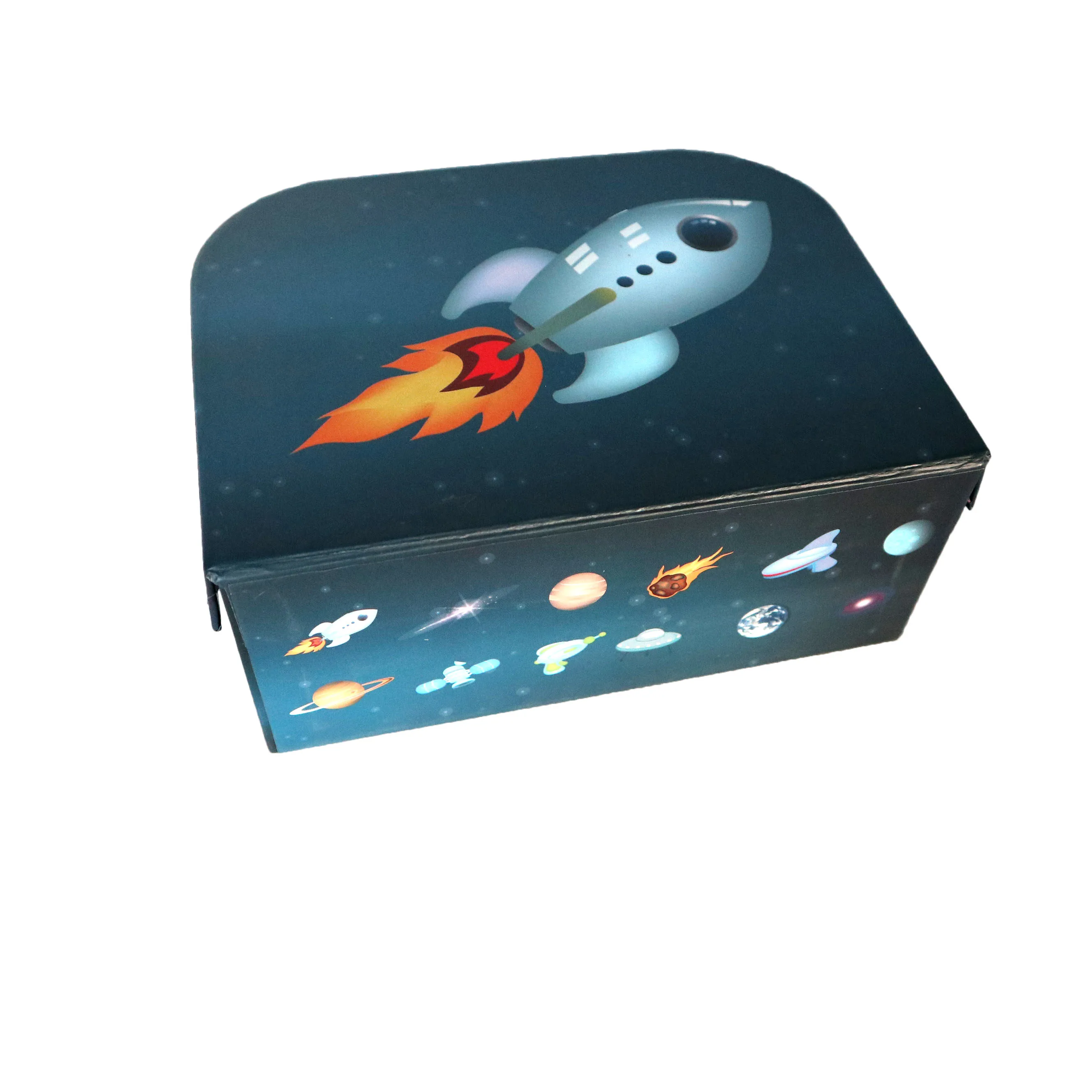 Cardboard Luggage Doll Suitcase Baby Gift Clothes Apparel Paper Box