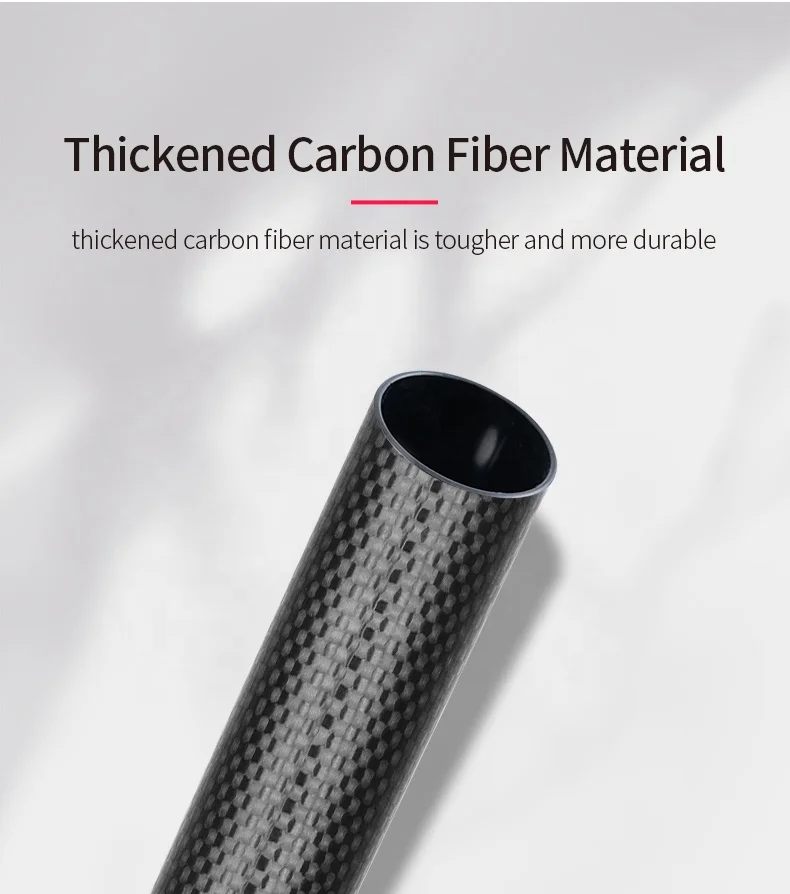 Carbon Fiber Tent Folding Outdoor  5-Section Camping Tent Awning Support Rod Canopy Pole