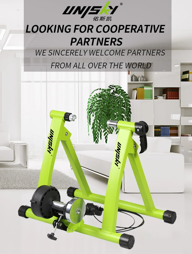 Indoor Bike Trainer Magnetic Bicycle Exercise Stand Cycling Trainer Stand