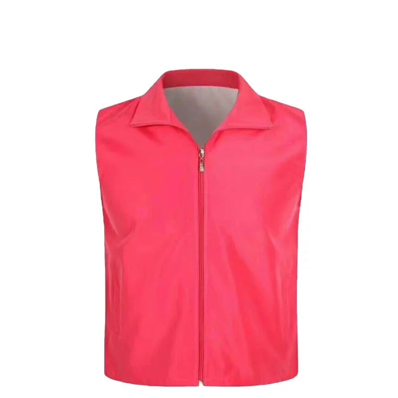 Дешевый наружный рекламный защитный жилет OEM без рукавов оптовая продажа индивидуальных
