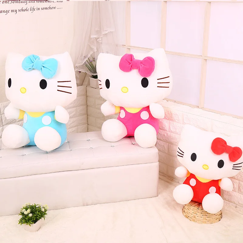 Low moq hello kitty plush toy sourcing agent plush toy pink color easter stuffers