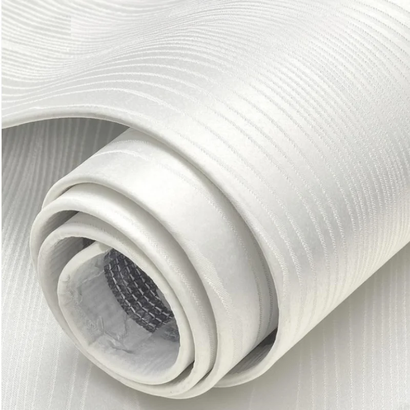 Self Adhesive XPE Material Easily Install Wooden Wallpapers Rolls Anti-collision Removabele Bathroom for Home Decoration