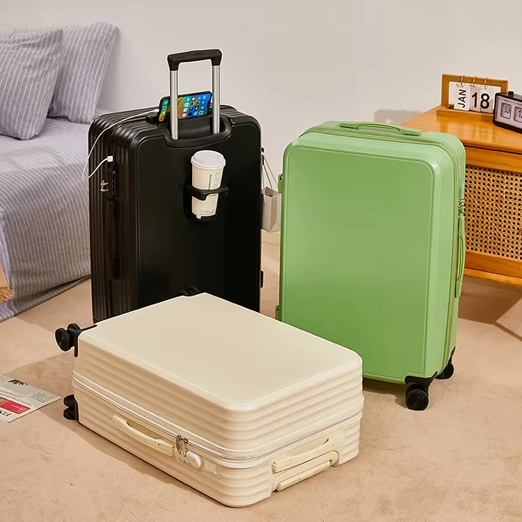 Hot Selling Abs Light Weight Travel Bag Luggage Factory Made Pilot Suitcase Wholesale Cabin Size Boarding Luggage