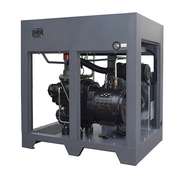 75kw 100hp energy saving low noise heavy duty screw type air compressor kaesar