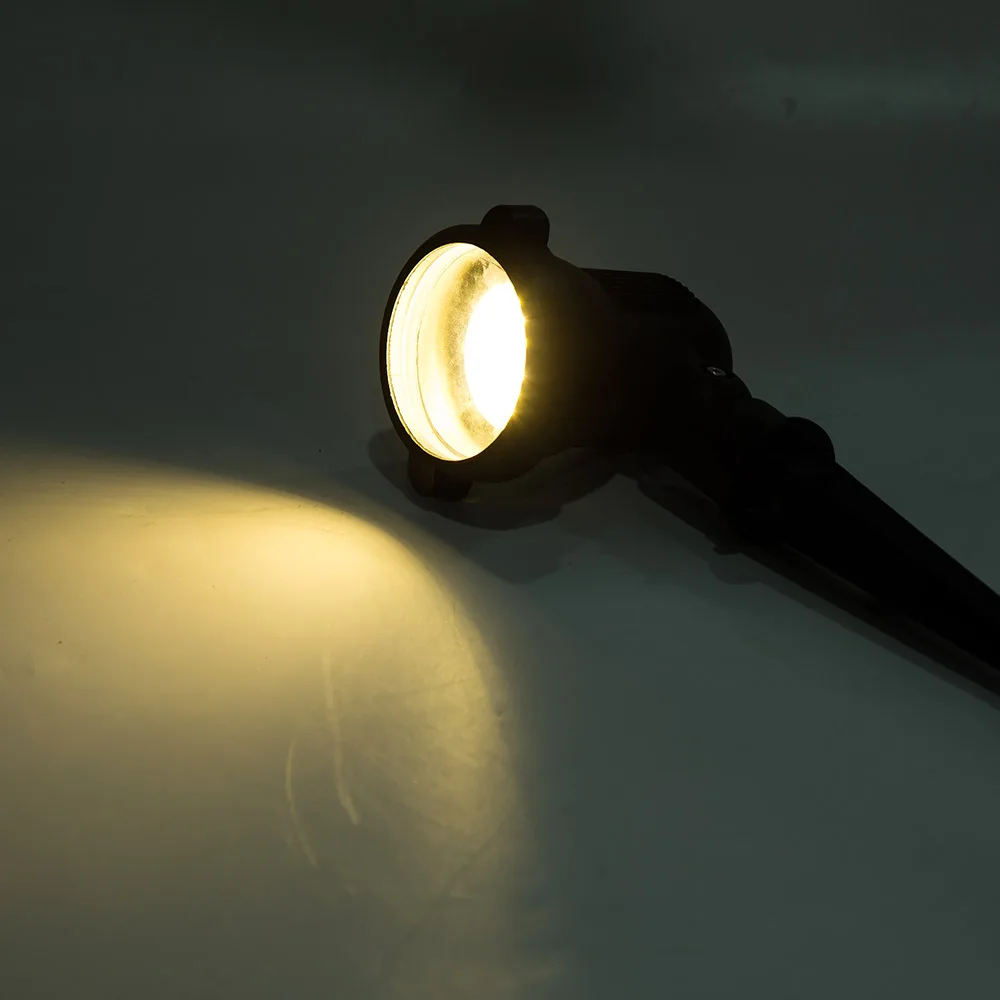 110V 220V DC12V DC24V Spot Lights Outdoor lighting Classic black Garden Spike Light IP68 outdoor landscape spot Lamp