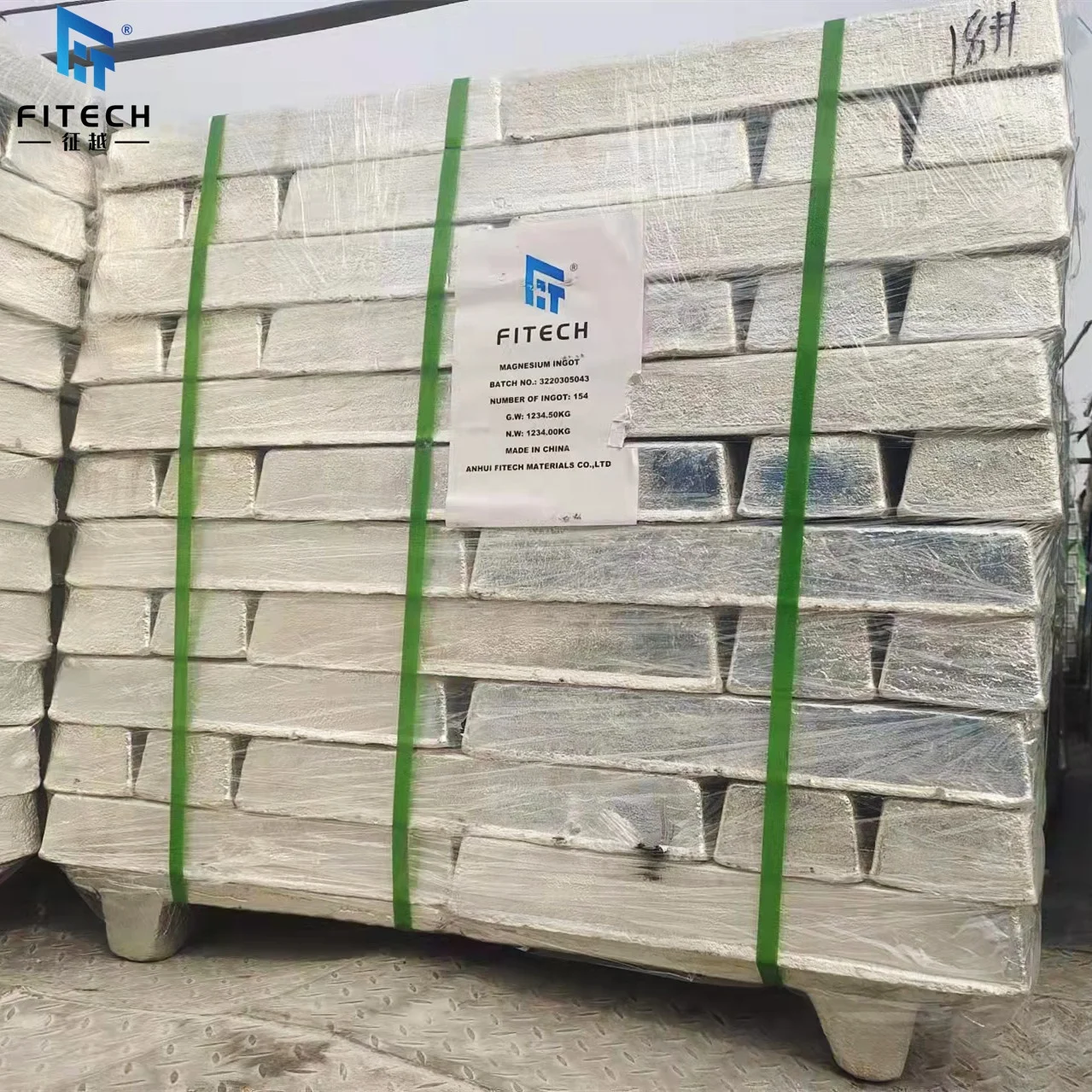 China Hot Sale REACH certified Magnesium Ingot 99.9% Purity
