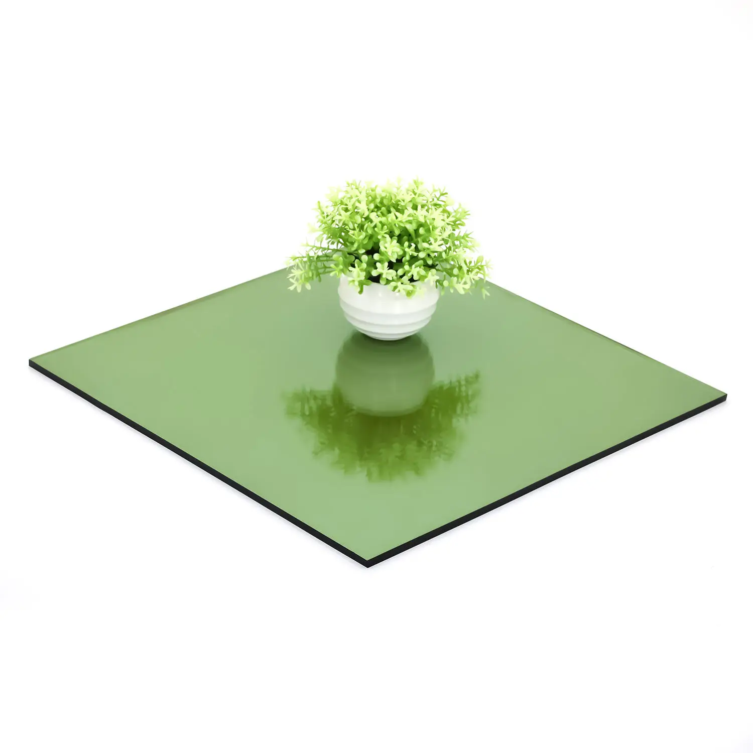 Customized 2mm 3mm 4mm5mm Black Dark Gray Reflective Building Float Coated Glass for Window