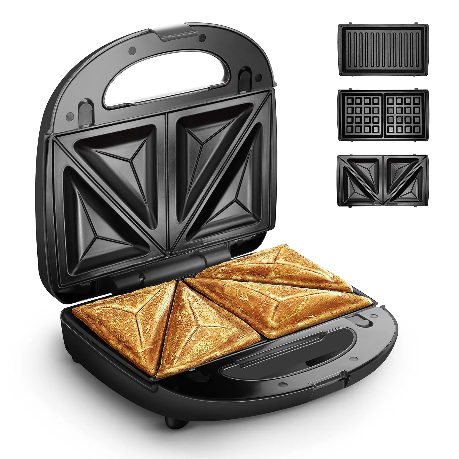 New Design Fast Heating Toaster Sandwich Maker 4 in 1