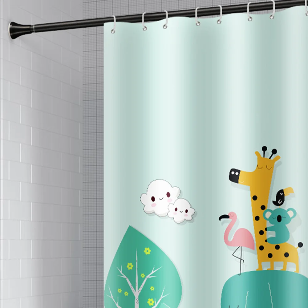 SANDOU Wholesale Rust Resistance Tension Shower Curtain Rod Telescopic Wardrobe Closet Rods for Bathroom